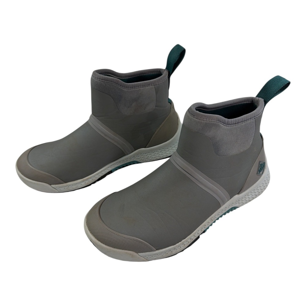 Muck Boot Co Outscape Chelsea Frost Grey Waterproof Ankle Boots Womens 6 Garden